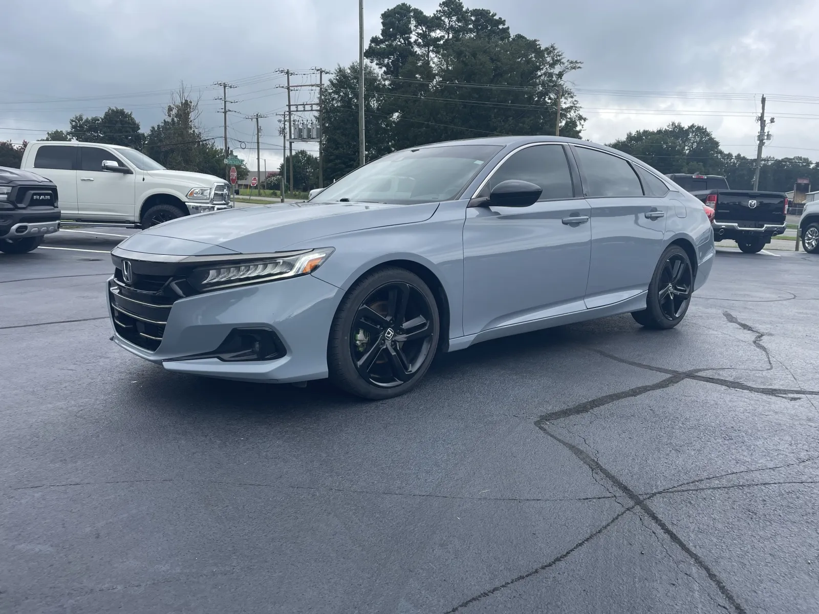 Silver 2021 Honda Accord Sport for sale in Boiling Springs, SC