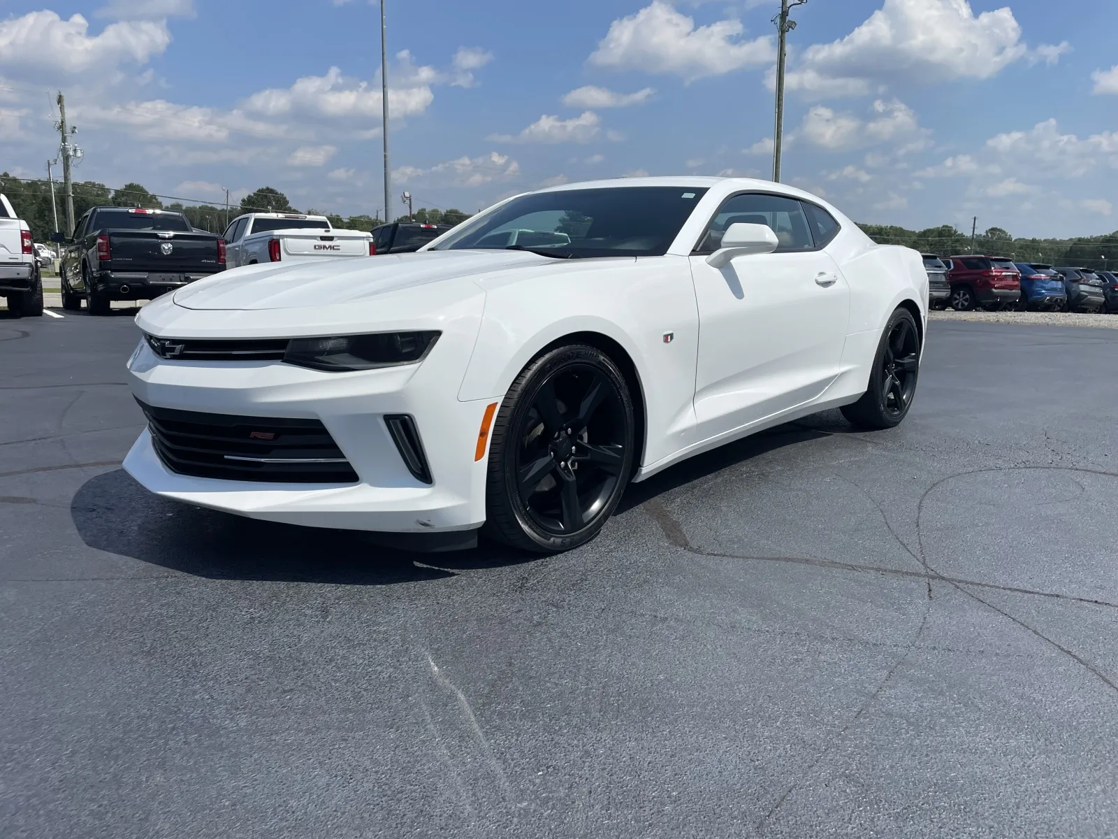 White 2018 Chevrolet Camaro LT for sale in Boiling Springs, SC