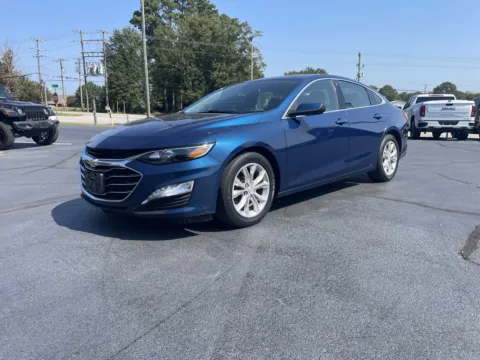 Blue 2019 Chevrolet Malibu LT for sale in Boiling Springs, SC