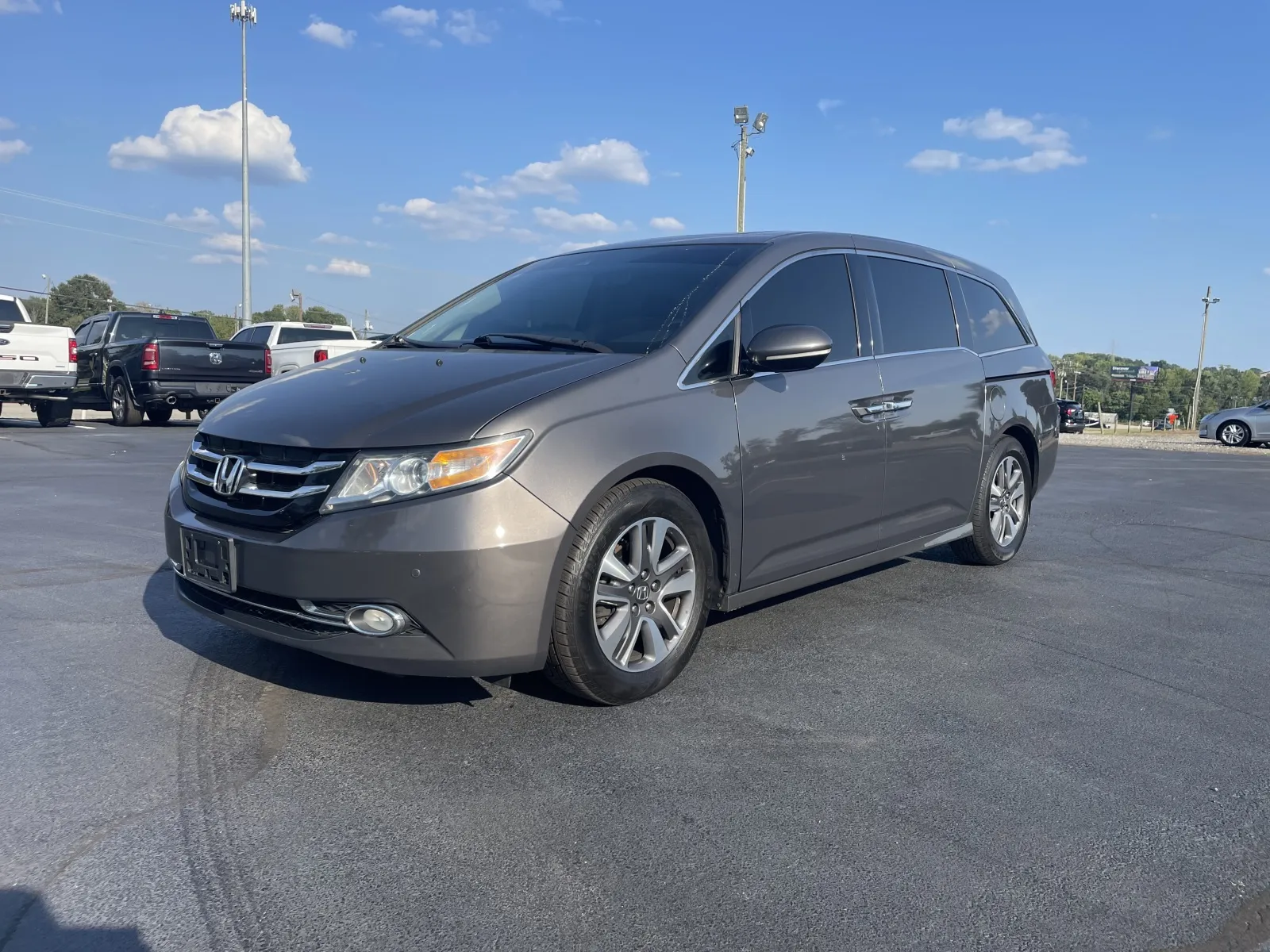 Gray 2017 Honda Odyssey Touring for sale in Boiling Springs, SC