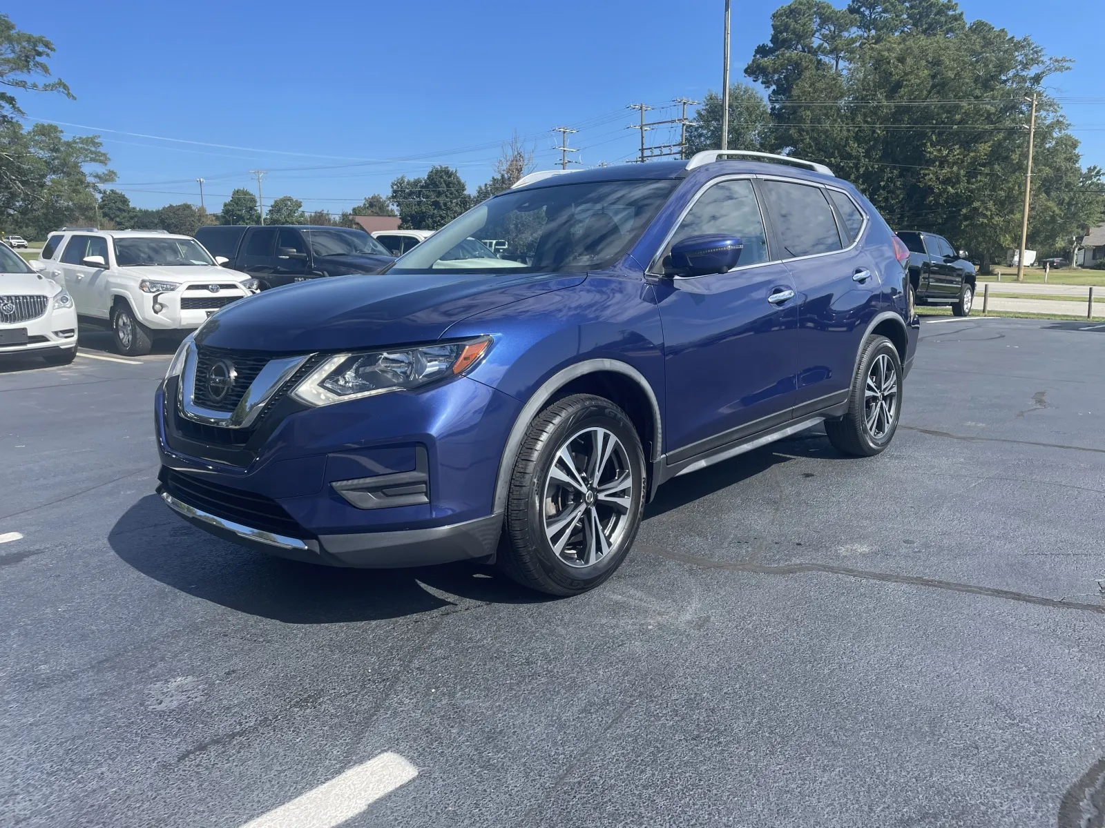 Blue 2020 Nissan Rogue SV for sale in Boiling Springs, SC