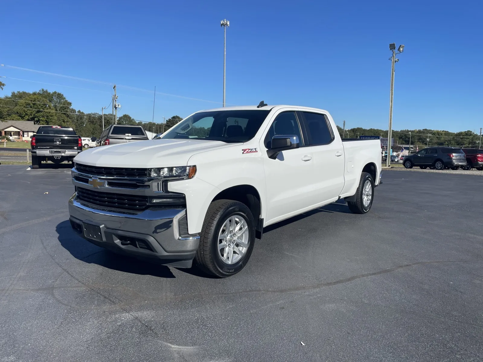 White 2020 Chevrolet Silverado 1500 LT for sale in Boiling Springs, SC