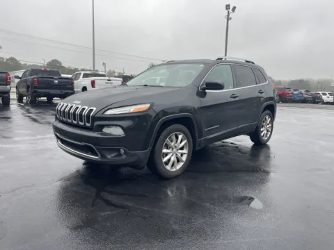 Black 2016 Jeep Cherokee Limited for sale in Boiling Springs, SC