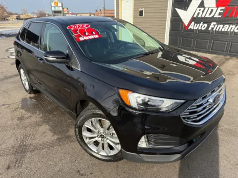 Photos of 2024 FORD EDGE TITANIUM for sale in Crown Point, IN at Ride Time Auto Finance Crown Point
