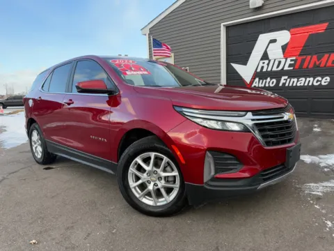 Red 2024 CHEVROLET EQUINOX LT for sale in Crown Point, IN