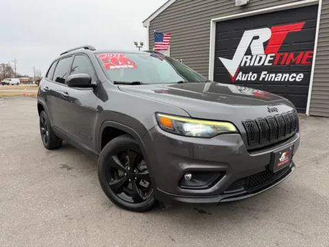 Gray 2021 JEEP CHEROKEE ALTITUDE for sale in Crown Point, IN