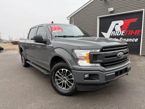 Gray 2020 FORD F-150 XLT for sale in Crown Point, IN