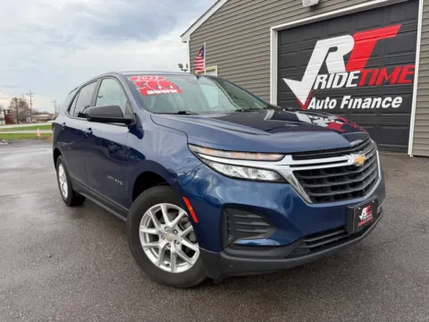 Blue 2022 CHEVROLET EQUINOX LS for sale in Crown Point, IN