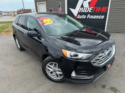Photos of 2021 FORD EDGE SEL for sale in Crown Point, IN at Ride Time Auto Finance Crown Point
