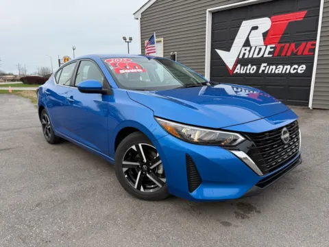 Blue 2025 NISSAN SENTRA SV for sale in Crown Point, IN