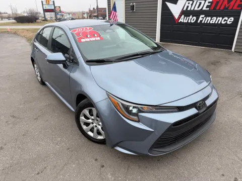 Photos of 2023 TOYOTA COROLLA LE for sale in Crown Point, IN at Ride Time Auto Finance Crown Point