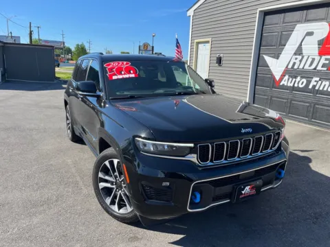 Photos of 2023 JEEP GRAND CHEROKEE OVERLAND 4XE for sale in Crown Point, IN at Ride Time Auto Finance Crown Point