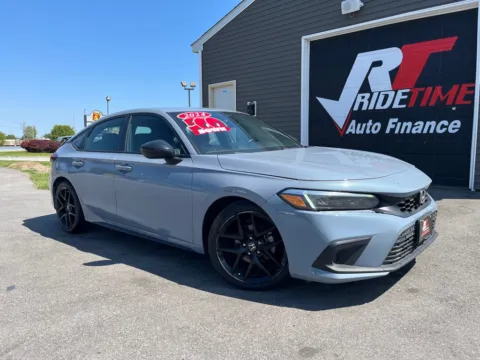Gray 2024 HONDA CIVIC SPORT for sale in Crown Point, IN