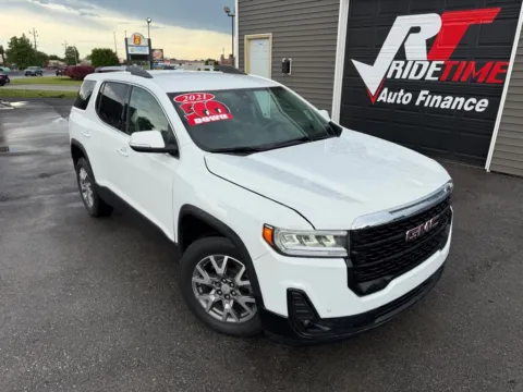 Photos of 2021 GMC ACADIA SLT for sale in Crown Point, IN at Ride Time Auto Finance Crown Point