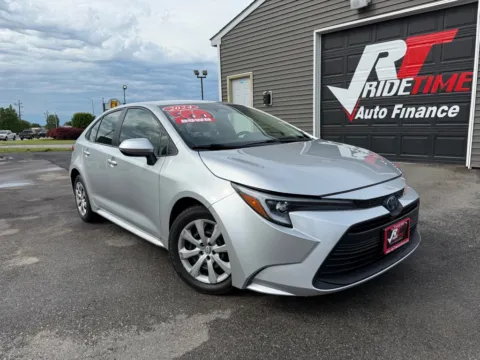 Silver 2024 TOYOTA COROLLA HYBRID LE for sale in Crown Point, IN