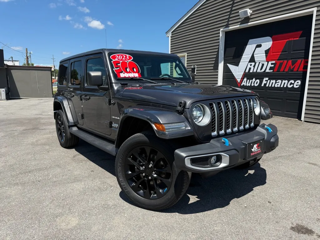 2023 JEEP WRANGLER SAHARA 4XE for sale in Crown Point, IN
