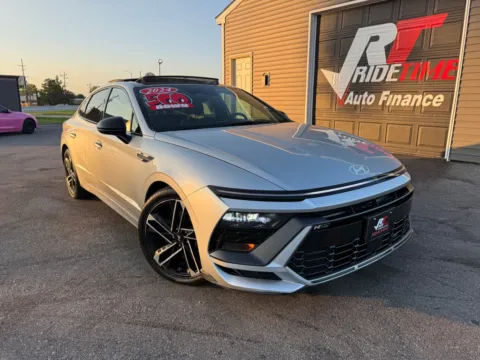Silver 2024 HYUNDAI SONATA N LINE for sale in Crown Point, IN