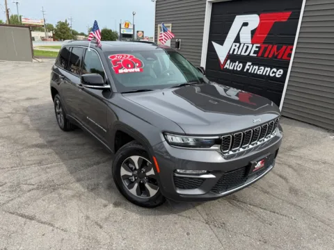 Photos of 2022 JEEP GRAND CHEROKEE 4XE for sale in Crown Point, IN at Ride Time Auto Finance Crown Point
