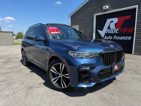 Blue 2022 BMW X7 XDRIVE40I for sale in Crown Point, IN