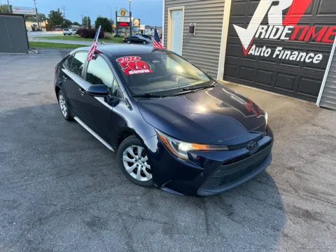 Photos of 2024 TOYOTA COROLLA LE for sale in Crown Point, IN at Ride Time Auto Finance Crown Point
