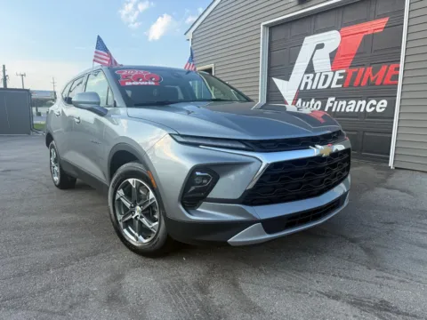 Gray 2025 CHEVROLET BLAZER LT for sale in Crown Point, IN