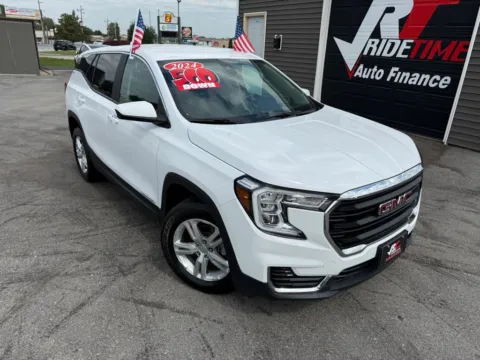 Photos of 2024 GMC TERRAIN SLT for sale in Crown Point, IN at Ride Time Auto Finance Crown Point