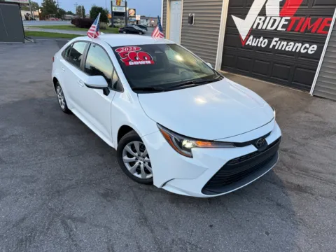 Photos of 2025 TOYOTA COROLLA LE for sale in Crown Point, IN at Ride Time Auto Finance Crown Point