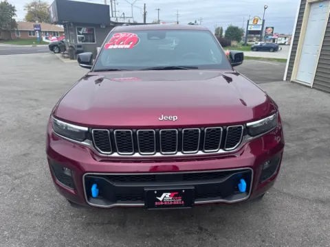 Photos of 2023 JEEP GRAND CHEROKEE OVERLAND 4XE for sale in Crown Point, IN at Ride Time Auto Finance Crown Point