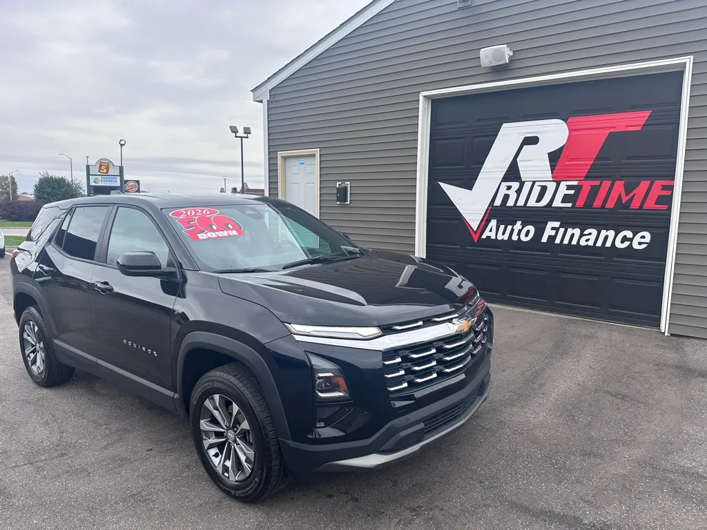 Black 2026 CHEVROLET EQUINOX LT for sale in Crown Point, IN