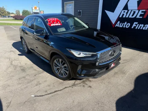 Photos of 2023 INFINITI QX50 LUXE for sale in Crown Point, IN at Ride Time Auto Finance Crown Point