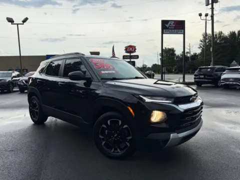 Black 2022 CHEVROLET TRAILBLAZER LT for sale in Crown Point, IN