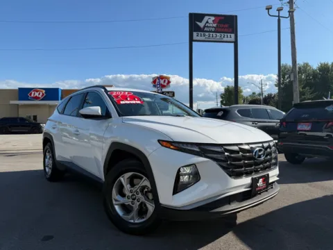White 2024 HYUNDAI TUCSON SEL for sale in Crown Point, IN