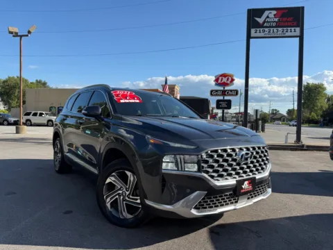 Gray 2021 HYUNDAI SANTA FE SEL for sale in Crown Point, IN