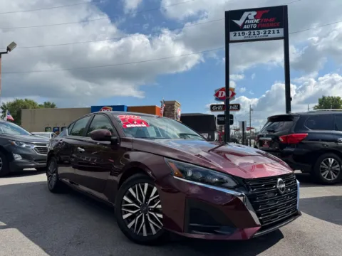 Red 2023 NISSAN ALTIMA 2.5 SV for sale in Crown Point, IN