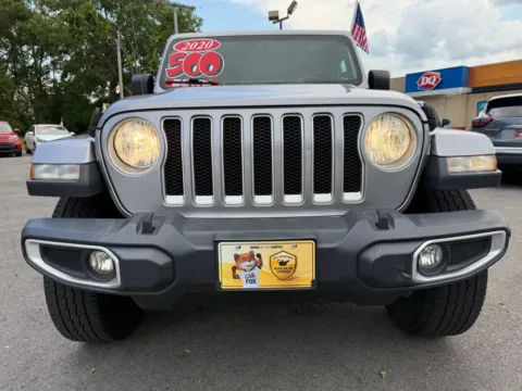 Another view of 2020 JEEP WRANGLER UNLIMI SAHARA for sale in Crown Point, IN at Ride Time Auto Finance Crown Point