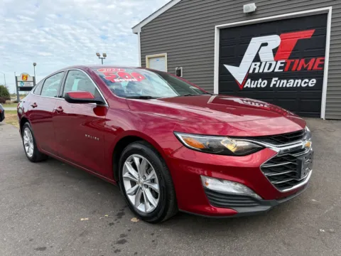 Red 2024 CHEVROLET MALIBU LT for sale in Crown Point, IN