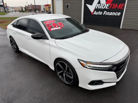 Photos of 2021 HONDA ACCORD SPORT for sale in Crown Point, IN at Ride Time Auto Finance Crown Point
