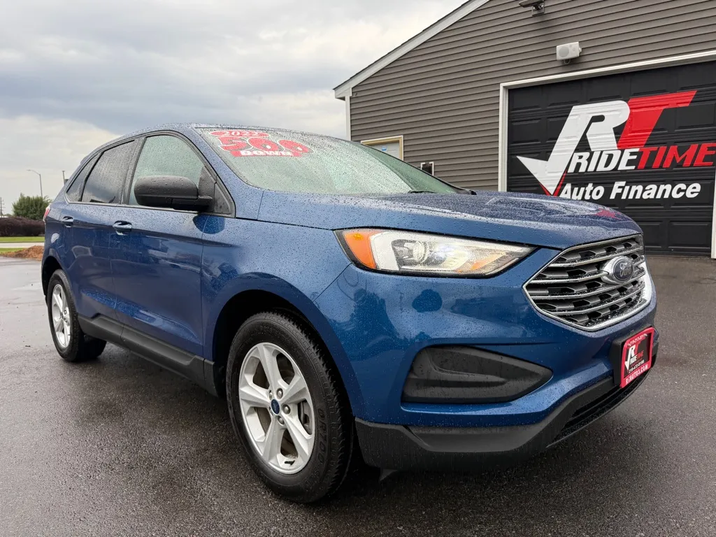 Blue 2022 FORD EDGE SE for sale in Crown Point, IN