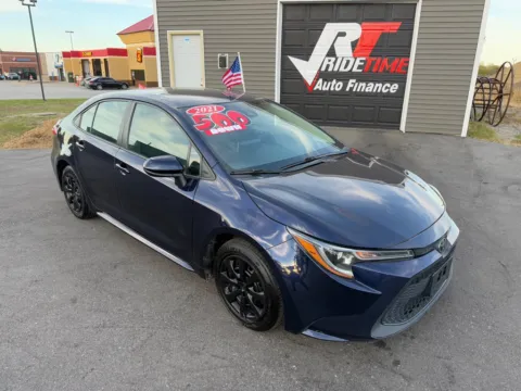 Photos of 2021 TOYOTA COROLLA LE for sale in Crown Point, IN at Ride Time Auto Finance Crown Point