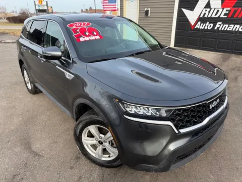 Photos of 2022 KIA SORENTO LX for sale in Crown Point, IN at Ride Time Auto Finance Crown Point