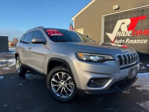 Silver 2020 JEEP CHEROKEE LATITUDE PLUS for sale in Crown Point, IN