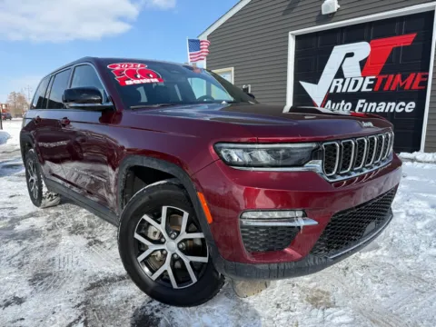 Red 2024 JEEP GRAND CHEROKEE LIMITED for sale in Crown Point, IN
