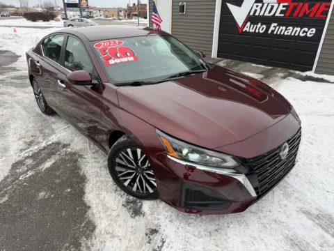 Photos of 2023 NISSAN ALTIMA 2.5 SV for sale in Crown Point, IN at Ride Time Auto Finance Crown Point