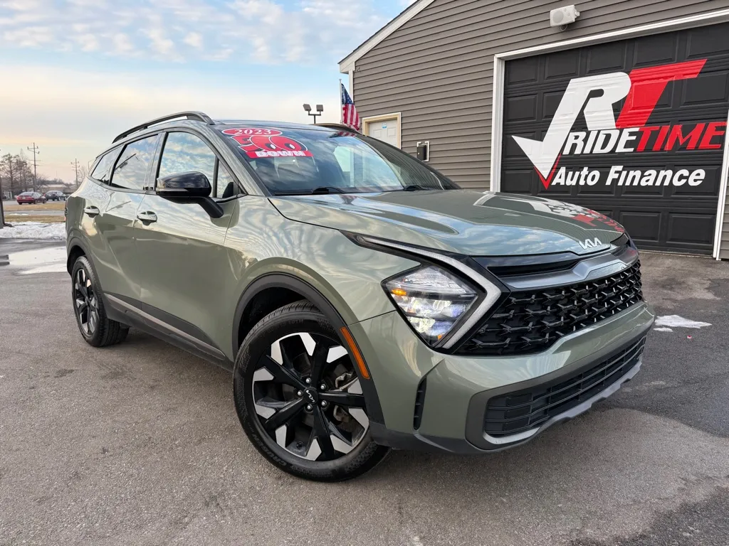 Green 2023 KIA SPORTAGE X-LINE for sale in Crown Point, IN