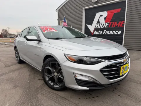 Silver 2020 CHEVROLET MALIBU LT for sale in Crown Point, IN