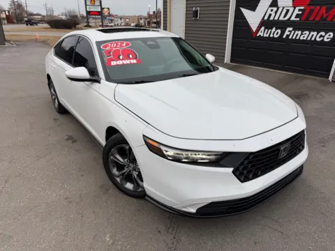 Photos of 2024 HONDA ACCORD EX for sale in Crown Point, IN at Ride Time Auto Finance Crown Point