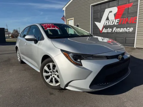 Silver 2022 TOYOTA COROLLA LE for sale in Crown Point, IN