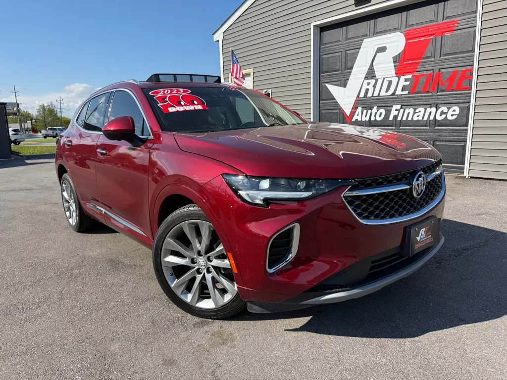 Red 2023 BUICK ENVISION AVENIR for sale in Crown Point, IN