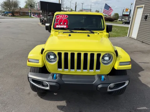 More photos of 2023 JEEP WRANGLER SAHARA 4XE at Ride Time Auto Finance Crown Point, IN