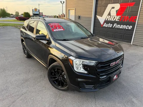 Photos of 2022 GMC TERRAIN SLE for sale in Crown Point, IN at Ride Time Auto Finance Crown Point